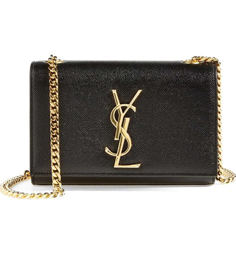 black ysl crossbody with chain|YSL denim crossbody.